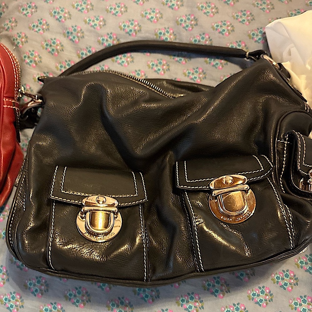 Marc Jacob’s Black Leather Satchel